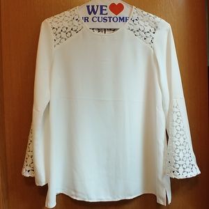 Anne Klein Womens Long Sleeves Size S